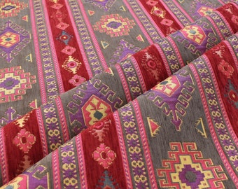 upholstery fabric kilim gypsy geometric carpet  fabric  ottoman fabric oriental kilim table covers sofa covers tribal southwestern fabric