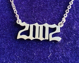 2002 Necklace Sterling Silver 2025