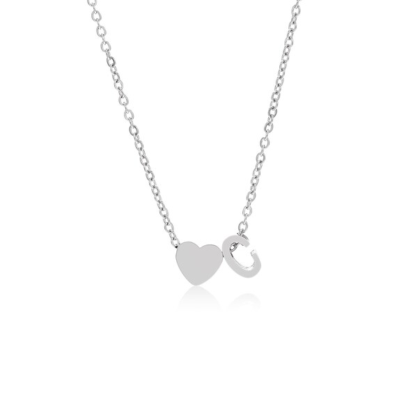 C heart sale necklace
