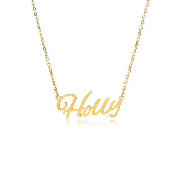 Holly name necklace deals