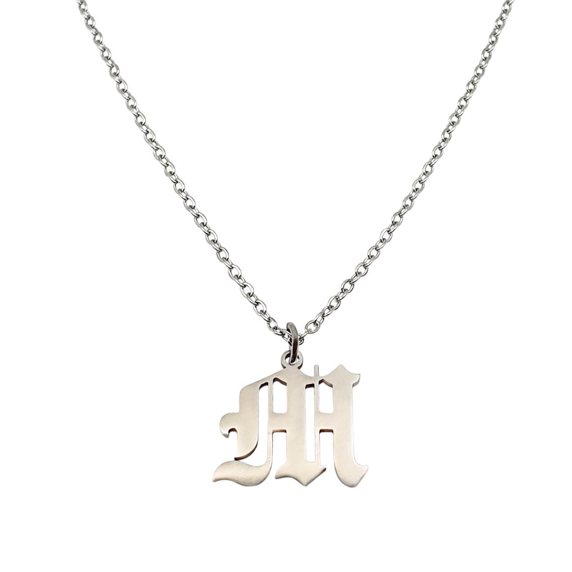 Old english m pendant deals