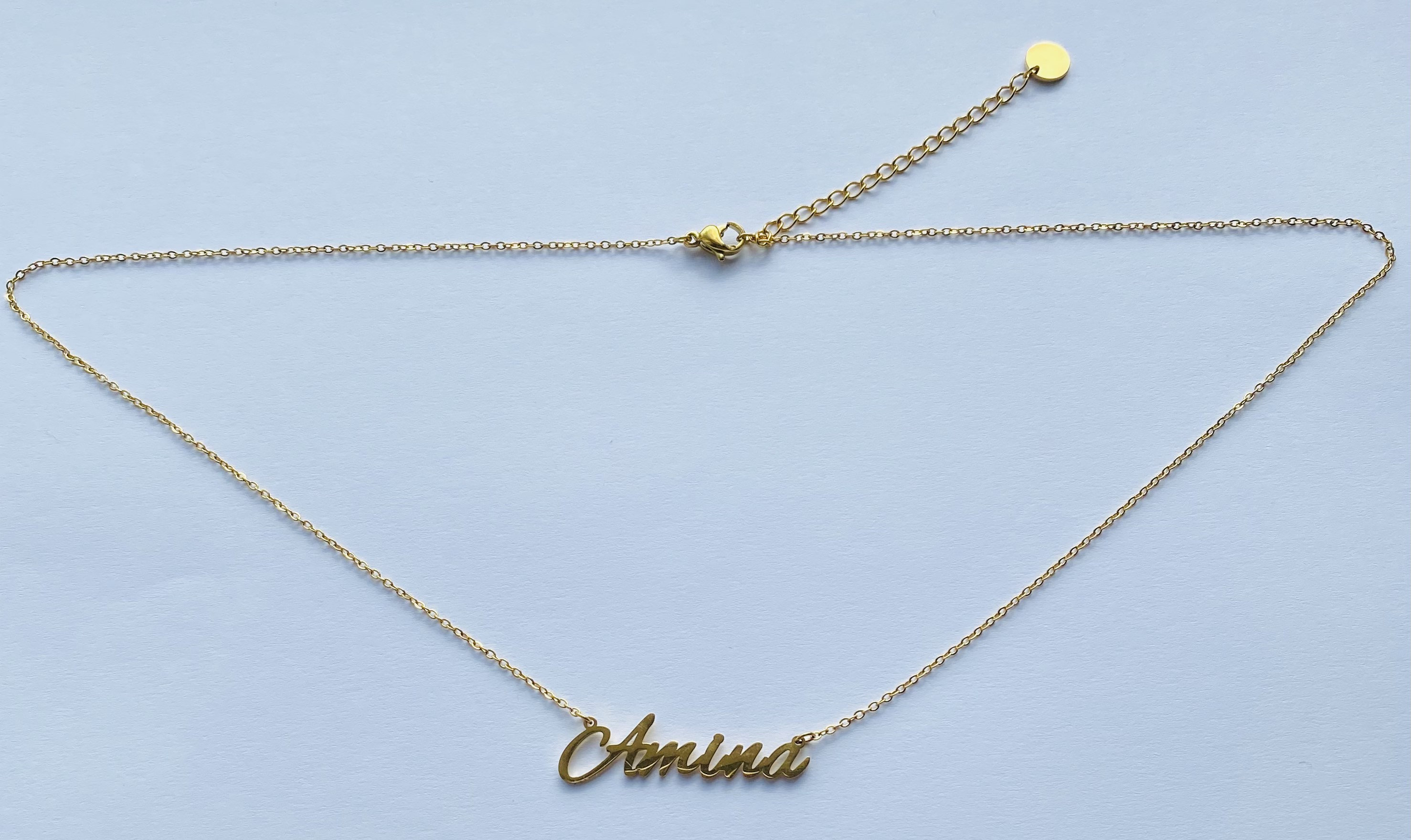 Amina name locket deals