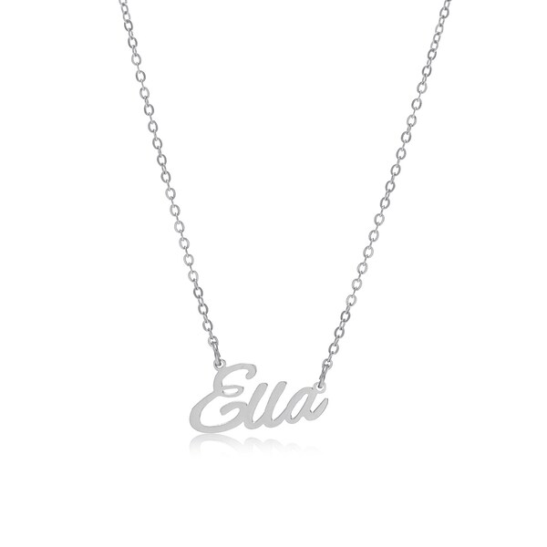 Ella stainless steel necklace in silver