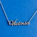 see more listings in the Name necklace section