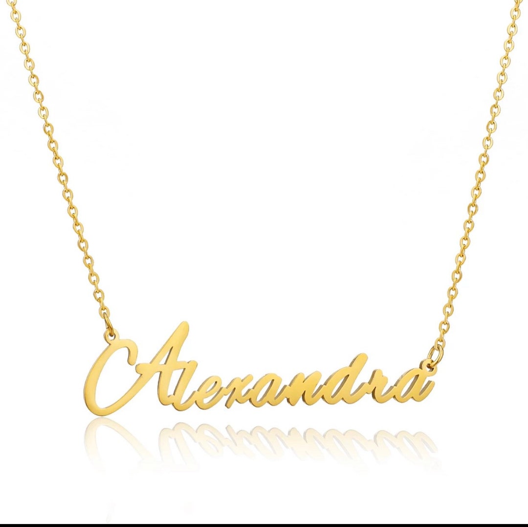 Alexandra name hotsell necklace