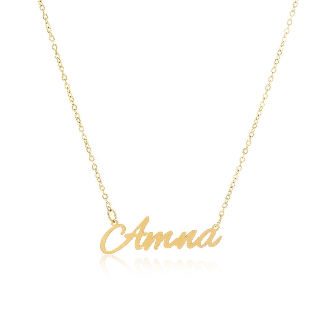 Amna name deals necklace