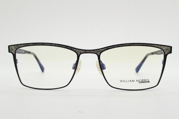 William Morris London rectangular eye glasses. Bl… - image 3