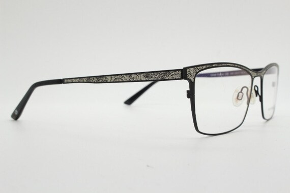 William Morris London rectangular eye glasses. Bl… - image 6