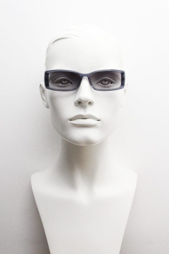 90s vintage rectangular low profile sunglasses by… - image 7