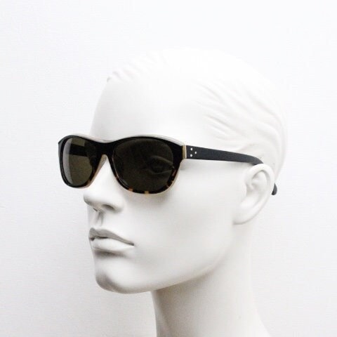 Linda Farrow Vintage サングラス Linda Farrow Luxe Sunglasses Made in Japan. Blended Black