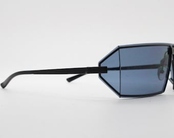 Christian Dior Y2K Vintage Rectangular Shield Sunglasses