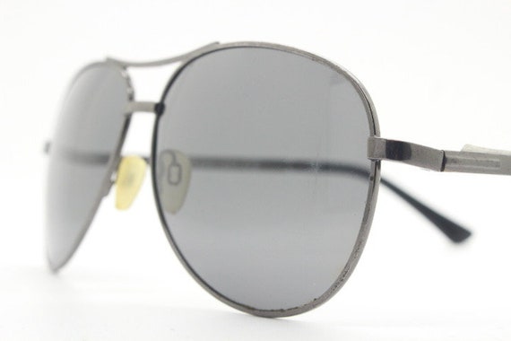 Y2K vintage aviator sunglasses. Slightly oversize… - image 3