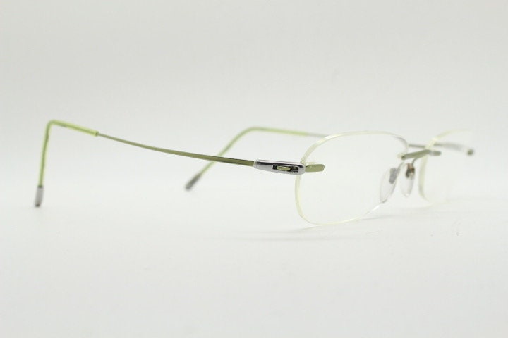 Silhouette Rectangular Frameless Eye Glasses Made in Austria  display picture 2
