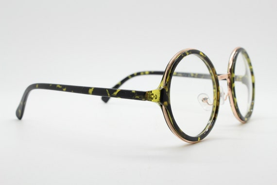 90s vintage tortoise round glasses. 30s, 20s styl… - image 5