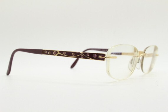 Silhouette rectangular frameless eye glasses made… - image 6