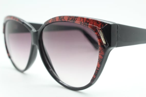 80s vintage oversized cateye sunglasses. Women's … - image 2