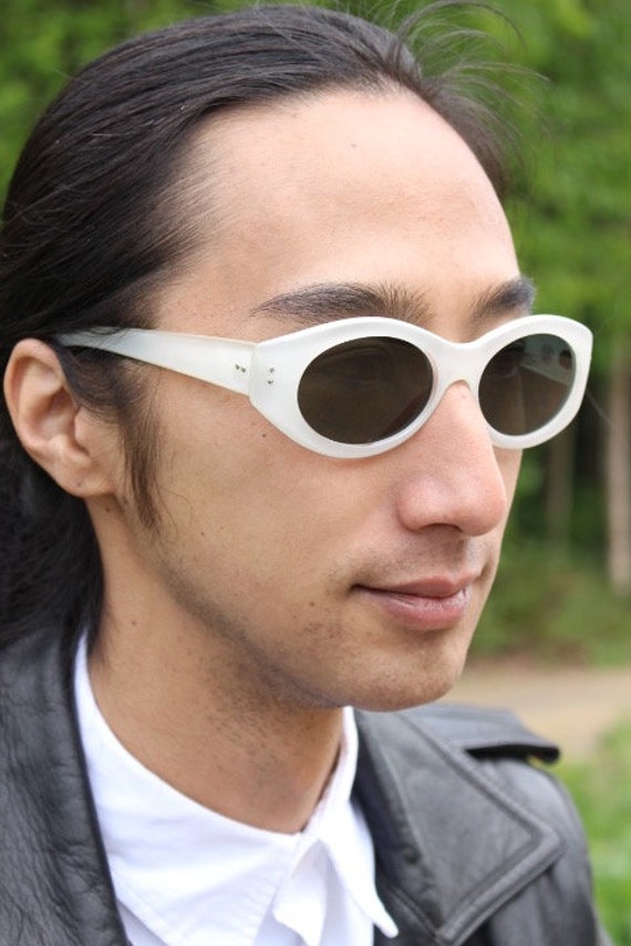 Mujer Clásico Elegante Retro Gato Ojos Lente Transparente Gafas Negro
