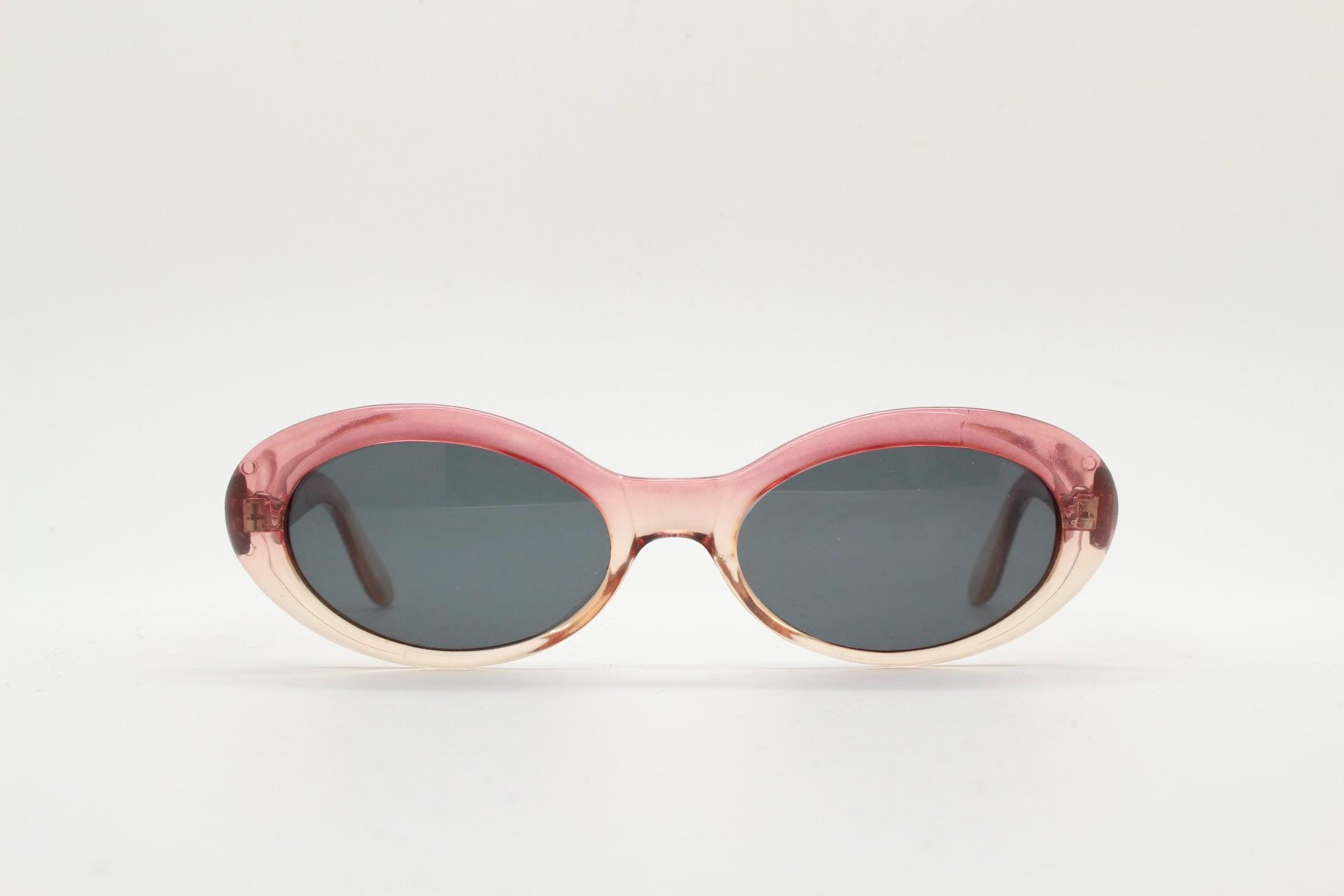 Louis Valentino 90s Vintage Oval Cat Eye Sunglasses Made in  display picture 1