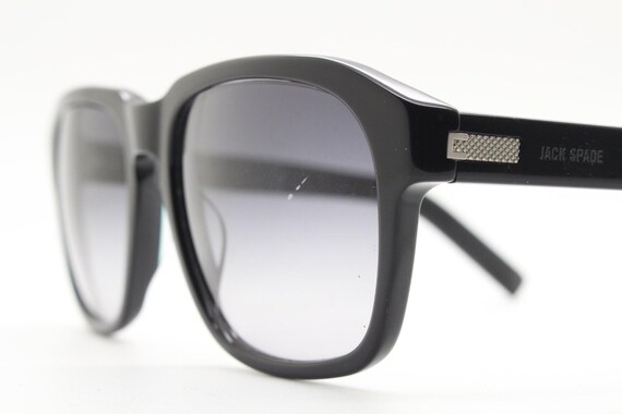 Jack Spade plain black rectangular sunglasses. So… - image 6