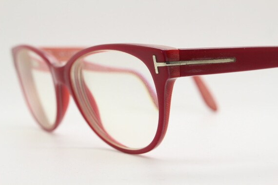 Tom Ford modified cat eye glasses made in Italy. … - image 5