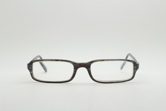 Prada vintage rectangular glasses model VPR O6G m… - image 4