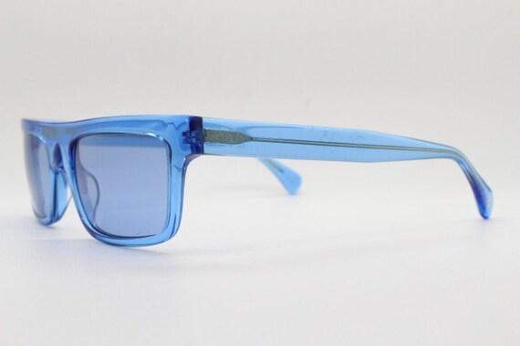 Kaleos rectangular flat top sunglasses. Bright sk… - image 6