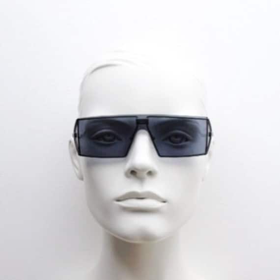 Christian Dior Y2K Vintage Rectangular Shield Sunglasses Christian Dior Y2K Vintage Rectangular Shield Sunglasses