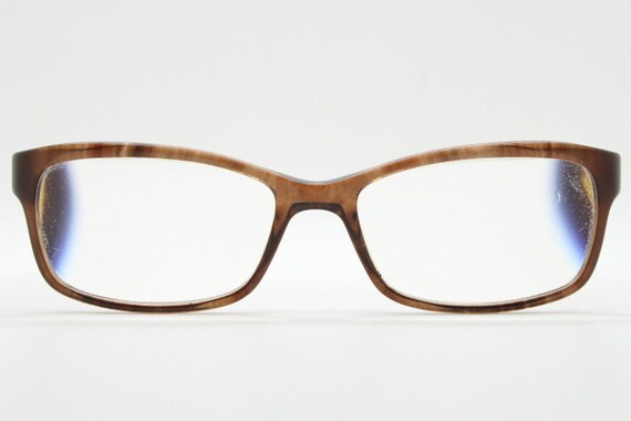 Calvin Klein collection rectangular cat eye glass… - image 3