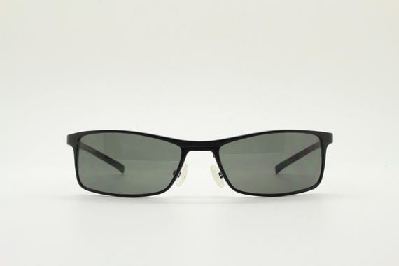 90s vintage sharp rectangular sunglasses by Storm… - image 2