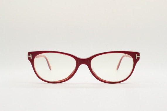 Tom Ford modified cat eye glasses made in Italy. … - image 2
