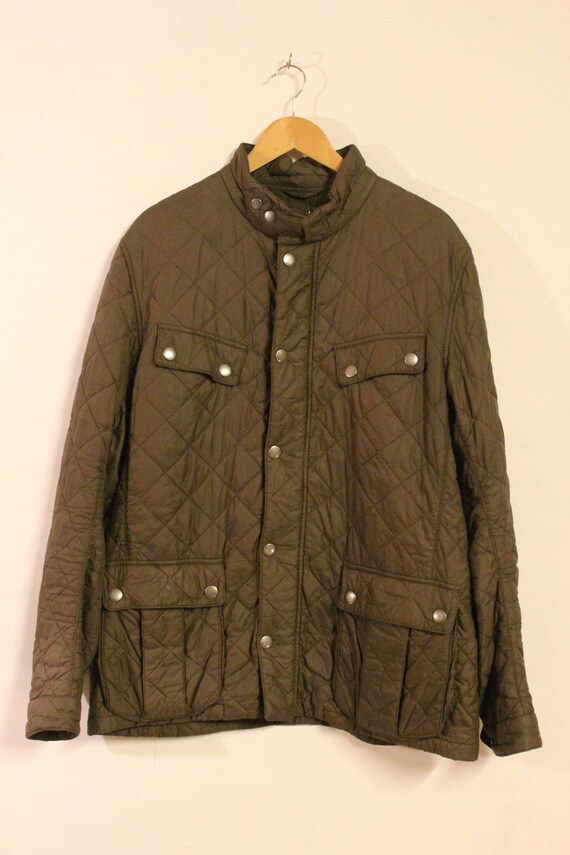 Barbour vintage quilted three quarter length 4 po… - image 6