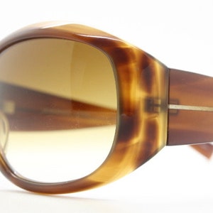 Oliver Peoples Vintage Y2K Wrap Around Sunglasses Model Vanadis