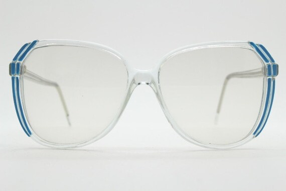80s vintage oversized polarised sunglasses. Women… - image 5
