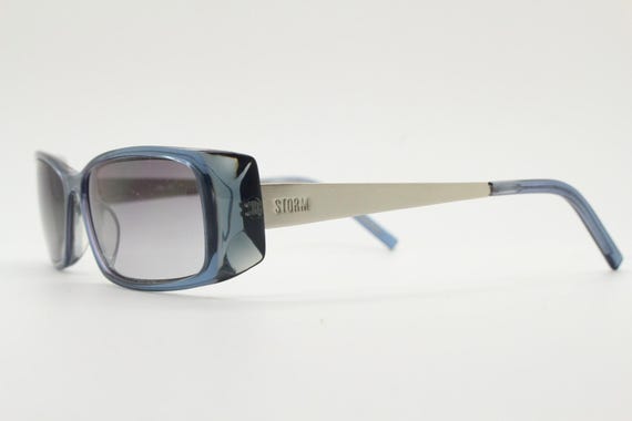 90s vintage rectangular low profile sunglasses by… - image 4