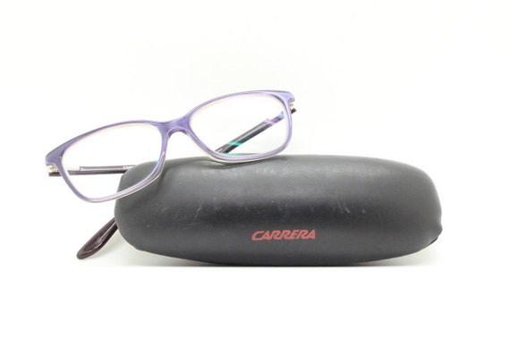 Carrera rectangular cat eye glasses. Deep purple … - image 10