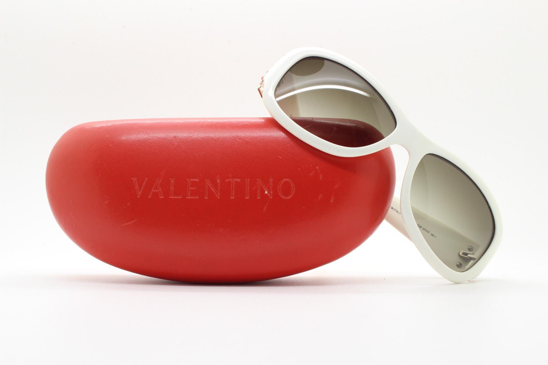 VALENTINO 5142S WAYFARER SUNGLASSES-Vintage Y2K Valentino 5494S 07B78 – Vintage Frames Company main image 4