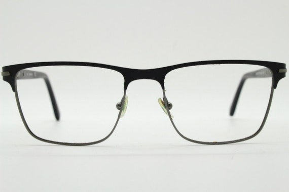 Calvin Klein rectangular eye glasses. Gunmetal gr… - image 2