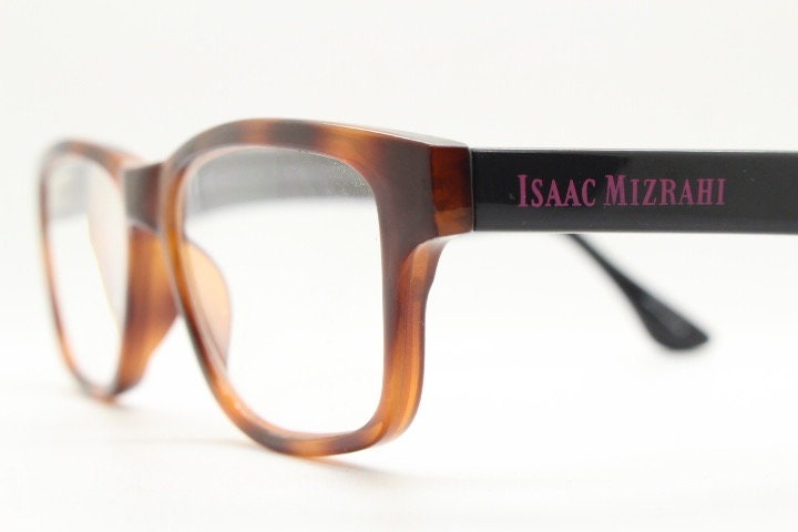 Isaac Mizrahi Translucent Brown Cat-Eye Glasses with Rose Gold Arms with Case il_fullxfull.6024050295_7zun.jpg main image 2