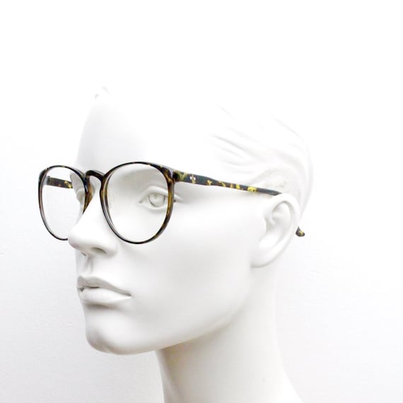 Da Uomo Oversize Stile Retrò Vintage Lenti Trasparenti Occhiali - Foto 7