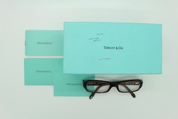 Tiffany and Co Rectangular Eye Glasses. Luxury Low Profile  display picture 3