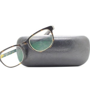 Warby Parker rectangular eye glasses. Tortoise gloss acetate optical frames with keyhole bridge. Prescription eyeglasses. RX spectacles