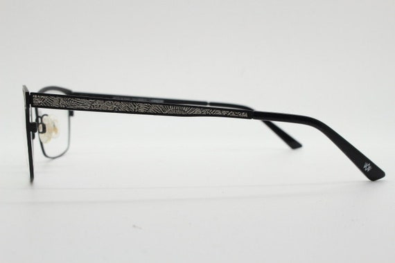 William Morris London rectangular eye glasses. Bl… - image 5