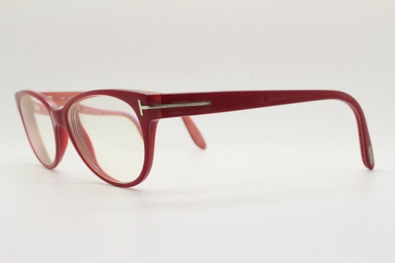 Tom Ford modified cat eye glasses made in Italy. … - image 6