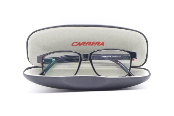 Gafas carrera rectangulares. Monturas opticas de acetato en capas en blanco y negro. Anteojos recetados. Gafas RX antiguas Etsy Mexico