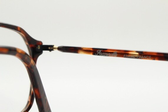 Faconnable 90s vintage rectangular eye glasses mo… - image 10