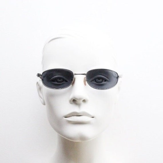 90s vintage small bug eye rectangular sunglasses.… - image 2