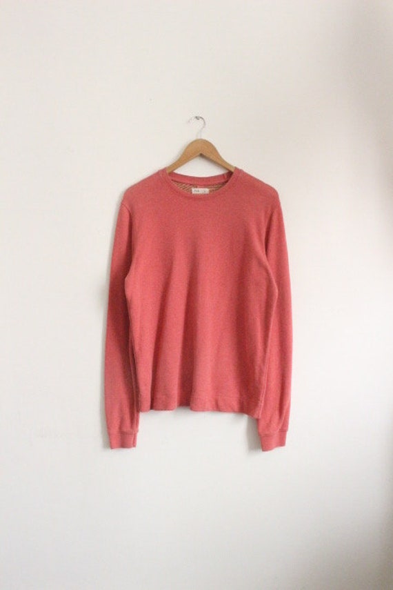 Folk Mens Classic Square Bottom Minimal Pink Plain