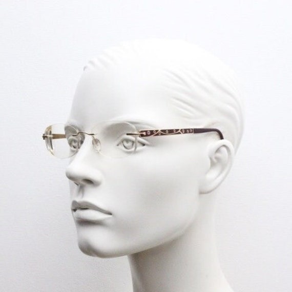 Silhouette rectangular frameless eye glasses made… - image 9