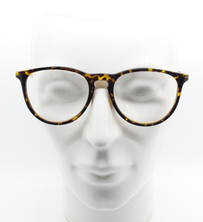 RX spectacles 90s vintage refined wayfarer style glasses Tortoise optical frames Prescription eyeglasses with clear lenses