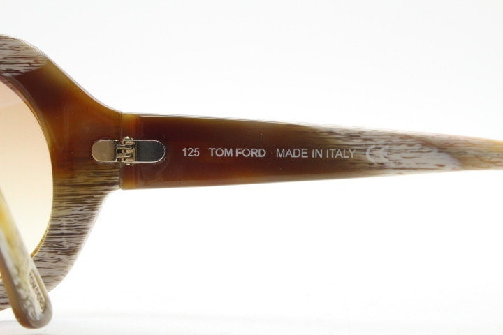 Tom Ford Vintage Y2K Wrap Around Sunglasses Model Camilla Tf24